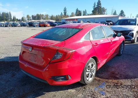 2016 Honda Civic Lx из США, поврежденный, VIN 2HGFC2F5XGH540138